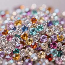 1500 Acrylic Diamonds - Perfect For Weddings, Parties And Other Occasions, Can Be Used As Crystal Diamonds, Vase Filler Beads, Decorations, Small Craft Pearls, Christmas Decorations, Halloween Decorations. - Mixed 4mm - View 3