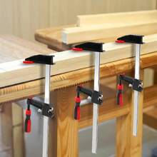 F-Clamps For Woodworking, Adjustable Bar Clamp Set, Quick Release Wood Parallel Spreader, 90 Degrees - A - View 3