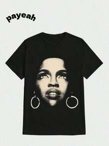 Men T-Shirts - 黑色 - 查看 1