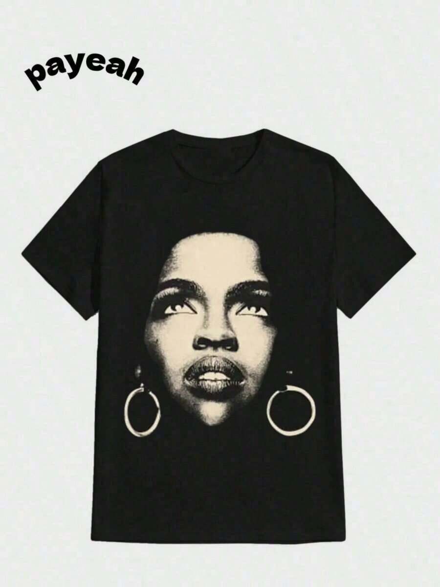 Men T-Shirts - 黑色 - 查看 1