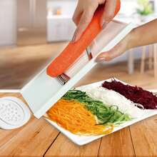 Cortador para legumes dupla face - Multicolorido - Visão 6