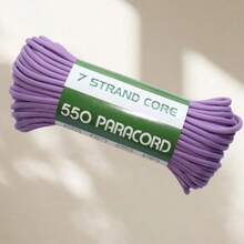 31m/Set High Strength Paracord, 7-Strand 4mm Diameter 550LBS Polyester Rope, Outdoor Gear Rope, Camping Tent Rope, Cargo Binding Rope, Suitable For Tool Anti-Slip Wrapping, DIY Weaving, Clothesline, Multi-Color Durable Multipurpose Rope - Multicolor - View 11