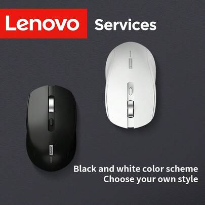  Ratón inalámbrico Lenovo N220, conexión USB estable, diseño silencioso, ligero y portátil, adecuado para oficina, hogar, portátil y computadora de escritorio