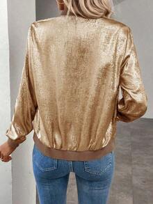 Chaqueta gris con mangas largas y lentejuelas Keke Bloomly, ligera, Chaquetas de punto para mujer, Chaquetas de punto ligeras para mujer, Atuendos de campo para mujer, Ropa vintage para mujer, Ropa de primavera para festivales y vacaciones - Amarillo - Ver 6