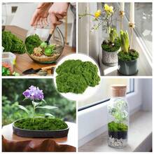 Outdoor Simulated Green Plant Artificial Moss - Realistic Green Leaves, For Indoor/Outdoor Landscape Beautification, Garden Decoration, Easy To Cut, Deep/Light Green, Perfect For Creating Natural Landscapes, Garden Enhancement | Realistic Texture | Multi-Functional Decorative Piece, Moss Decoration - Multicolor - View 5