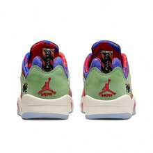 Nike Jordan Air Jordan 5 Retro Low "Doernbecher Freestyle" Charity Low-Top Retro Basketball Schuhe Unisex Bunt - DR6287-486 - Übersicht 4