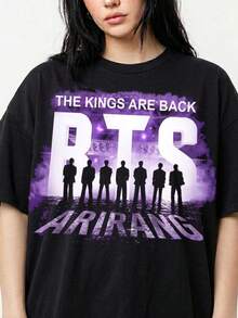 Women T-Shirts - Black - View 1