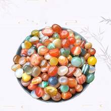 Natural Pebble Stones, Colorful Agate Stones, Suitable For Aquarium, Flower Pot, Decorative Purposes - A - View 6
