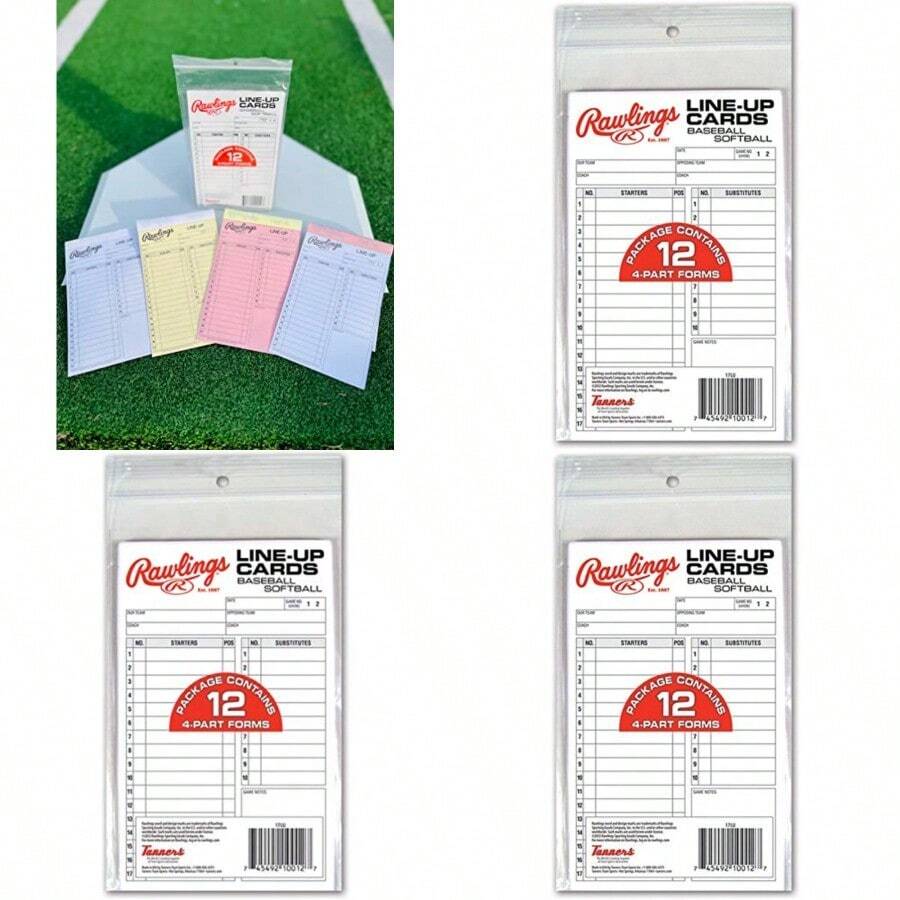 Rawlings system-17 Line-up Tarjetas 12 Tarjetas - como en la foto - Ver 1