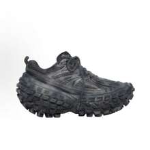 Balenciaga Defender Tire Shoes, Stylish Retro Distressed Low-Top Chunky Sneakers, Athletic Shoes, Casual Shoes, Unisex, Black. - màu đen - Xem 2