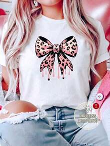 Camiseta Casual de Manga Corta con Cuello Redondo para Mujer, con Estampado Gráfico de Palmeras de Los Ángeles, California UCJT - Blanco - Ver 10