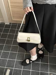 Nueva bolsa de teléfono de verano, bolsa brillante para debajo del brazo, mochila pequeña - Blanco - Ver 9