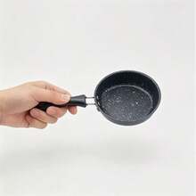 1pc Small Non-Stick Pan, Easy To Clean, Suitable For Frying Eggs, Compatible With Induction Cooktop And Gas Stove, Suitable For Any Meal Throughout The Day, Suitable For Home Kitchen And Camping, Space-Saving Cooking Tool - View 12