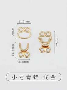 5 chiếc khuy bấm kim loại hợp kim chịu lực cao, kiểu móc cài, không cần may, thích hợp cho đồ thủ công, quần áo, túi xách, quần, váy, áo khoác, nhỏ gọn và kín đáo. - Nhiều kiểu dáng - Xem 16