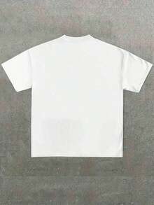 Camiseta de Talla Grande para Hombre, Backwoods T-Shirt Friday Movie Smokey, (1 Pieza) 100% Algodón, Camiseta Casual Estampada, Cuello Redondo, Manga Corta, Camiseta de Algodón de 220g, Para Salir, Regalo, Verano, Unisex - Blanco - Ver 2