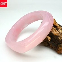 GNIT 3件/1件 透明樹脂手鐲，閃亮多元素幾何設計，復古風格，度假時尚聲明手環 - 粉.閃粉.玫紅 - 查看 8