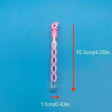 10/20/36pcs Colorful Mini Bubble Wands, Transparent Bubble Blowers For Outdoor, Friends Gathering, Party Supplies, Small Gifts (Random Style & Color) - Multicolor - View 5