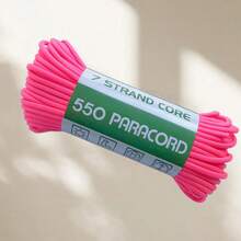 31m/Set High Strength Paracord, 7-Strand 4mm Diameter 550LBS Polyester Rope, Outdoor Gear Rope, Camping Tent Rope, Cargo Binding Rope, Suitable For Tool Anti-Slip Wrapping, DIY Weaving, Clothesline, Multi-Color Durable Multipurpose Rope - Multicolor - View 14