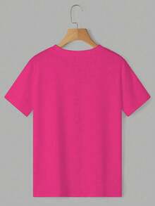 blusas elegantes dama, blusas para mujer,playeras de mujerCamiseta para mujer 100% algodón con textura suave y cómoda, cuello redondo y manga corta ideal para toda ocasión playera con estampado de imitación de flores bordadas Otoño invierno primavera veranoPure Cotton Short-Sleeve Shirt - Blanco - Ver 6