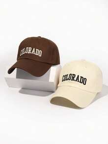 1 buah Topi Baseball Unisex, Pinggiran Melengkung Kecil untuk Wajah, Cocok untuk Semua Musim, Topi Pelindung Matahari untuk Aktivitas Luar Ruangan dan Pemakaian Sehari-hari, Hadiah Liburan, Aksesori Modis dan Serbaguna - A - View 4