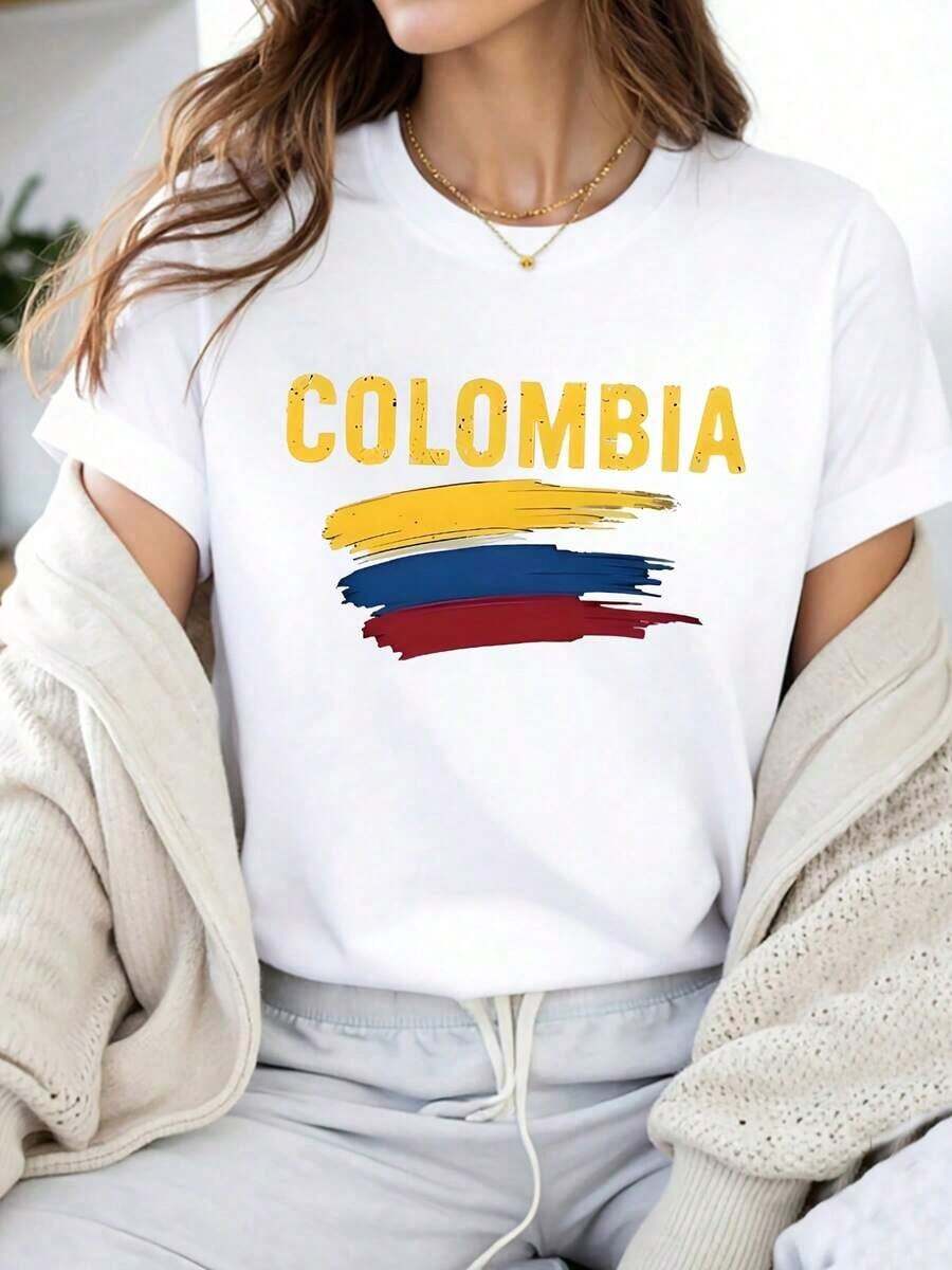 Ropa casual de mujer, flash oferta,Con un estampado único, esta prenda cómoda y transpirable es perfecta para el día a día, las vacaciones y las fiestas, lo que la convierte en una opción ideal para la primavera y el verano.Lavable a máquina. Blusas Bonito 100% Algodón