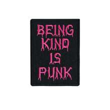 1pc "Be Kind Punk" Iron-On Patch, Embroidered Lettering Applique - Easy DIY Decoration For Clothes, Hats, Jackets, Backpacks And Other Accessories - C - View 15