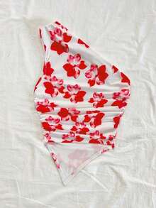 Estilo business casual, occidental y adorable. - Rojo y blanco - Ver 2