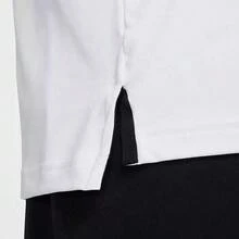 Nike Áo polo nam tay ngắn có cổ, kiểu dáng mùa hè mới. - trắng - Xem 4