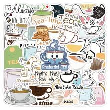50 miếng dán hoạt hình chủ đề trà chiều, hình vẽ nguệch ngoạc nghệ thuật và giải trí dùng cho bình nước, máy tính xách tay, hành lý, ốp điện thoại. - A - Xem 5