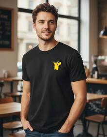 T-Shirt - Black - View 7