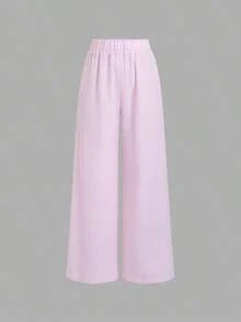 Sweetro Conjunto de dos piezas para mujer para uso diario - Rosa - Ver 4