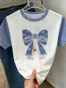 Camiseta gráfica para mujer Los Ángeles 79 - Suave, transpirable y lavable a máquina de manga corta, perfecta para usar de manera casual en primavera y verano, disponible en tallas desde XS hasta XL, camisetas para señoras - Multicolor 6 - Ver 3