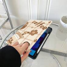 1 件装书本式翻盖保护套 - 多角度支架保护套，带笔槽，兼容 iPad Pro (M5)/ Air (M3)/ 11 英寸 (A16)/ 10.9/10.2/ Air 第五代/Pro 11/第十代/9.7/Air 2/ (第七代)/ (第八代) - 彩色 - 查看 3