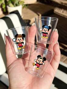 24 miếng dán chuột Mickey dễ thương, decal vinyl chibi Disney, chống thấm nước dùng cho bình nước, laptop, sổ lưu niệm, sổ kế hoạch, quà tặng tiệc tùng cho trẻ em và người hâm mộ Disney. Thêm nét quyến rũ kỳ diệu của Disney vào cuộc sống hàng ngày của bạn với 24 miếng dán chuột Mickey đáng yêu này! Với hình ảnh chibi độc đáo. - nhãn dán - Xem 3