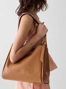 Kate Spade KS KNOTT Shoulder Bag For Women With Adjustable Strap And Large Capacity Bucket Bag - Brown - View 2