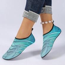 男女沙滩鞋、水鞋、游泳鞋、浮潜鞋、涉水鞋 - 綠色 - 查看 8