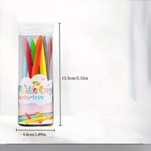36 colores de crayones de cera no manchantes, lápices de colores para pintura infantil, manos no sucias, juego de dibujo de crayones de plástico lavable, suministros de arte de colorear fáciles - A - Ver 4