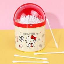 Miniso 名创优品 Hello Kitty 纸杆双头棉签 150 支装 & Hello Kitty 多头棉签组合装 240 支装，柔软棉头亲肤不刺激，纸杆坚韧不易弯曲，多用途，可用于清洁、卸妆、耳鼻护理（1 支装） - 多色 - 查看 12