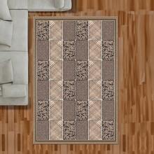 Alfombra de pasillo y área antideslizante lavable con impresión digital, diseño moderno | Estilos moderno, escandinavo, bohemio y clásico | 100% poliéster | HECHO EN Turquía - Plateado - Ver 8