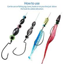 10pcs Bullet Fishing Sinkers, Fishing Weights For Bass, Texas Rig, Worm Weights, Carolina Rig, Fishing Sinkers, Fishing Accessories, Bullet Fishing Sinker Dispenser, Weighted Suit, Flip Weights, Fishing Worm Weights, Fishing, Texas And Carolina Fishing Tackle - Multicolor - View 5