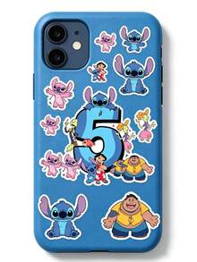 Disney 9张可爱莉萝与史迪奇数字贴纸，迪士尼可爱贴纸，防水贴纸，适用于生日装饰、日记、计划本、美观DIY用品 - 貼紙 - 查看 6