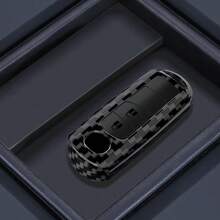 适用于2/3/4键ABS碳纤维汽车钥匙遥控器外壳，适用于2/3/5/6、CX-3/CX-5/CX-7/CX-9、Miata MX5，保护您的钥匙遥控器 - A - 查看 5