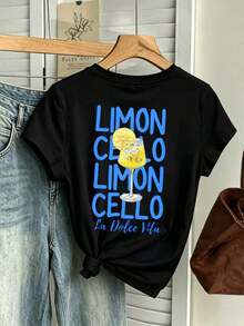 Women T-Shirts - Black 2 - View 4