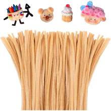 Apricot Pipe Cleaners For Crafting, Fuzzy Chenille Stems For DIY Christmas Decorations And Creative Art Projects - 1 - View 2