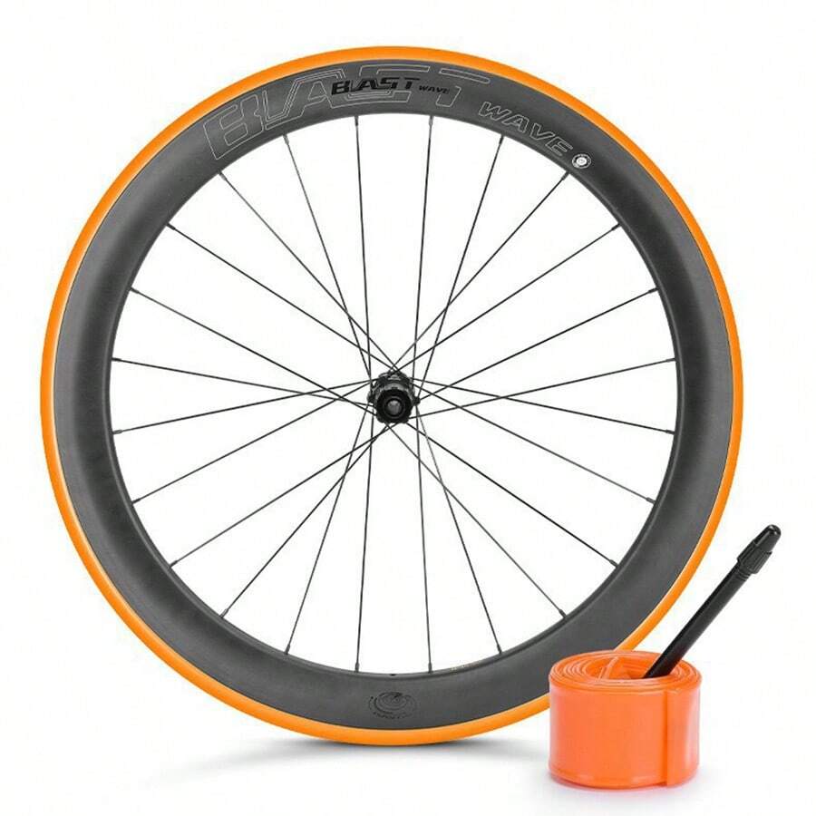 公路車超輕 TPU 內胎 700CX18/28 輕量法式氣嘴 48/65/85/100mm 便攜式登山車配件超輕內胎 - 彩色 - 查看 1