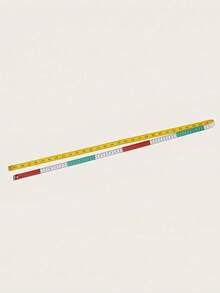 1.5m/60in Double-Sided Sewing Tape Measure With Metric And Imperial Units, Suitable For Body And Fabric Measurement - Portable Retractable Ruler For Tailoring, Crafting, Waist Measurement | Flexible Ruler For Fabric, DIY, Quilting | Easy To Store Pocket-Sized Tape Measure (Random Letter Print) - Multicolor - View 5