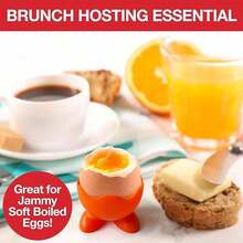 Silicone Egg Cooker Cup, Suitable For Soft-Boiled Or Hard-Boiled Eggs - Multi-Color Packaging, With Stand, Can Hold Eggs Individually - Dishwasher , Easy To Clean - Breakfast, Brunch, Morning Kitchen Gadget - Multicolor - View 5