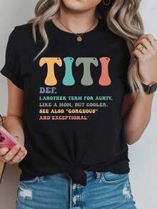 Women T-Shirts - Black - View 1