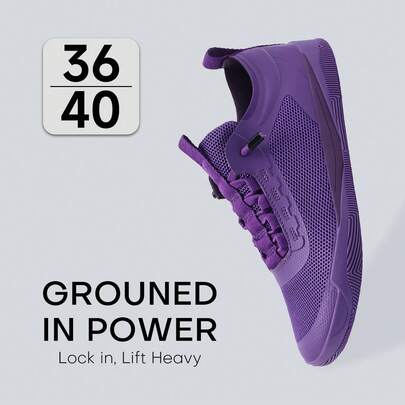 Scarpe da sollevamento pesi unisex a collo basso, con tomaia in rete e suola piatta, scarpe da allenamento fitness, sollevamento pesi, deadlift, sneaker sportive, con lacci veloci, scarpe minimaliste per CrossFit