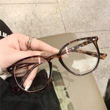 1對女款復古貓眼半框個性魅力無度數眼鏡，適用於釣魚、運動風、度假、旅行、開車、街頭、海灘、運動、戶外活動、高爾夫、開車、假日穿搭 - 無色 - 查看 6